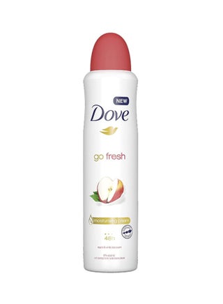 Deodorant Spray Go Fresh Moisturising Cream Apple And White Tea White-Red 250ml - v1676530018/N50205193A_1