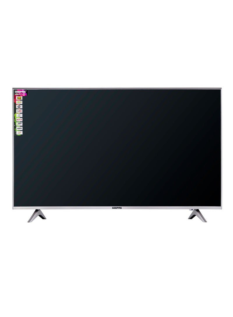 GEEPAS 55" Edgeless HD Smart LED TV with Remote Control ,HDMI & USB Ports, Head Phone Jack, PC Audio In,Wi-Fi, Android 9.0 with E-Share , YouTube, Netflix GLED5508SFHD Black  - Image 5