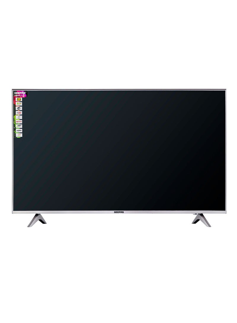 GEEPAS 50" Edgeless HD Smart LED TV with Remote Control , HDMI & USB Ports, Head Phone Jack, PC Audio In ,Wi-Fi, Android 9.0 with E-Share ,YouTube, Netflix GLED5028SEFHD Black  - Image 4