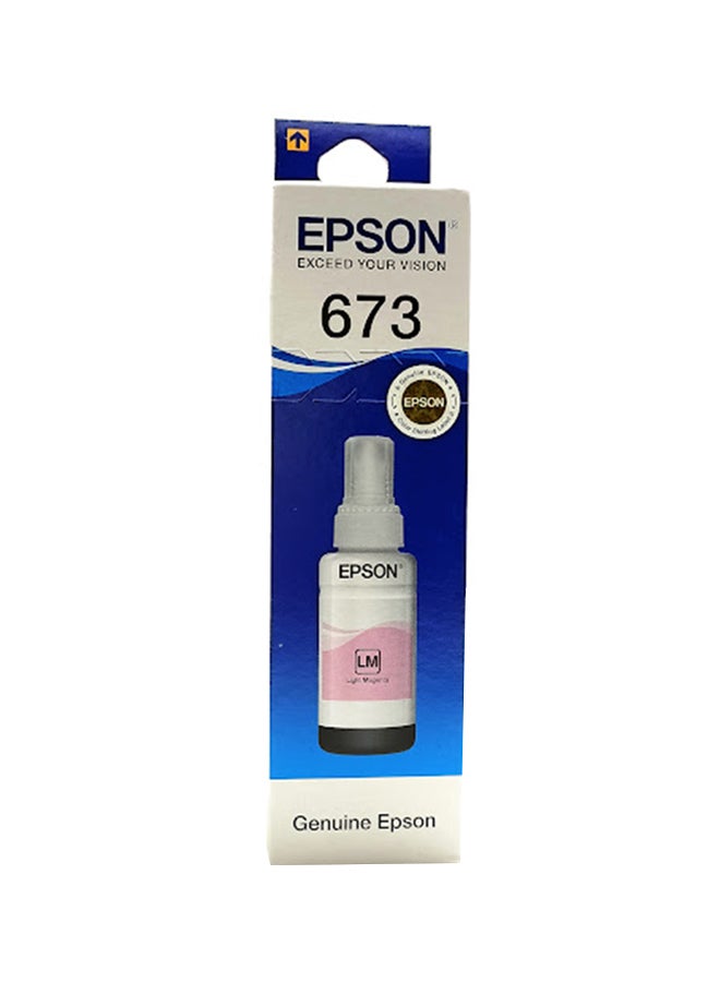 EPSON - T6736 Ink Toner Cartridge For L800 70ml Light Magenta - Image 1