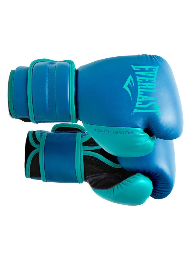 EVERLAST - Powerlock 2 Training Gloves 12OZ Blue 12inch - Image 1