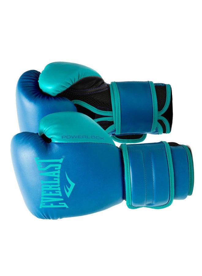 EVERLAST - Powerlock 2 Training Gloves 12OZ Blue 12inch - Image 1
