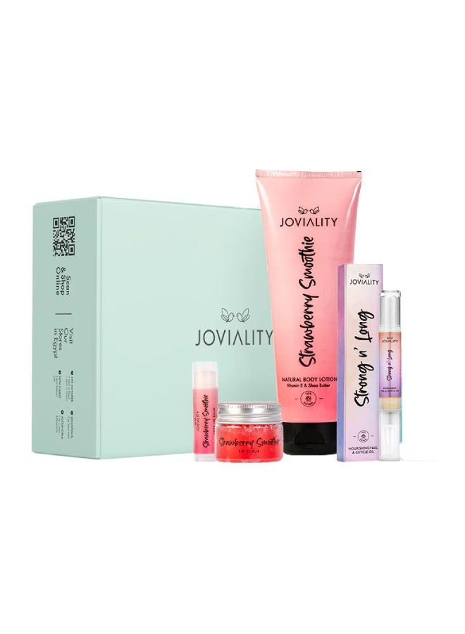 Beauty Blossom - Strawberry Smoothie Set Multicolour
