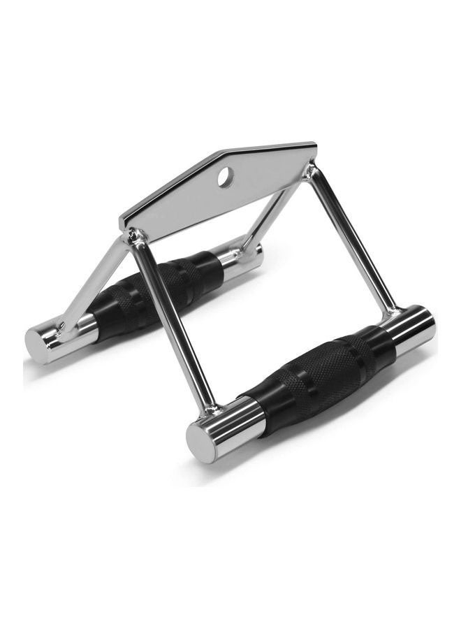 SkyLand - Rubber Handgrips Double D Row Handle Cable Attachment 18x17x13.5cm - Image 1