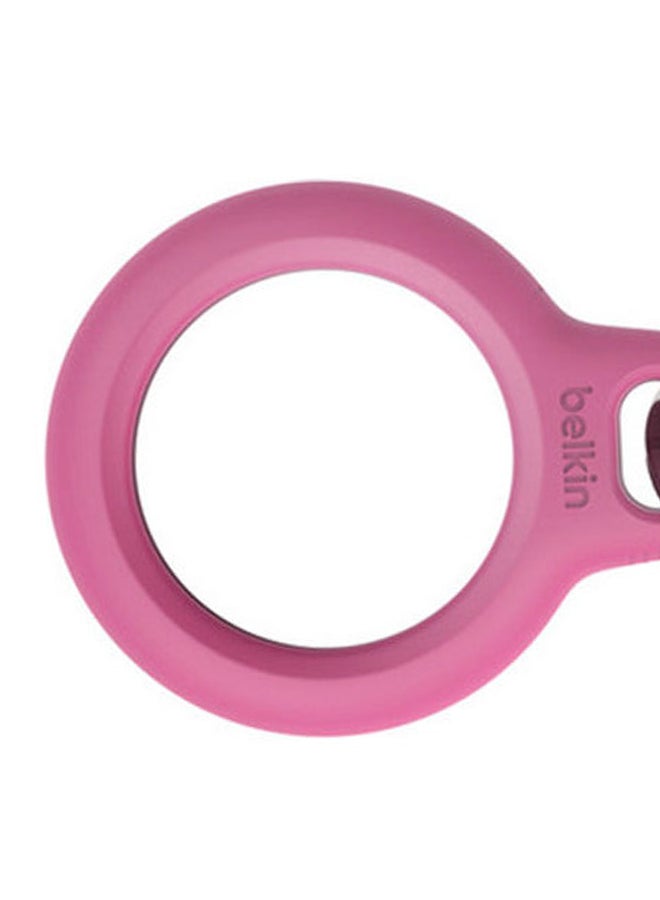 بيلكين حامل محكم مع حلقة مفاتيح لجهاز آير تاج وردي - Image 5