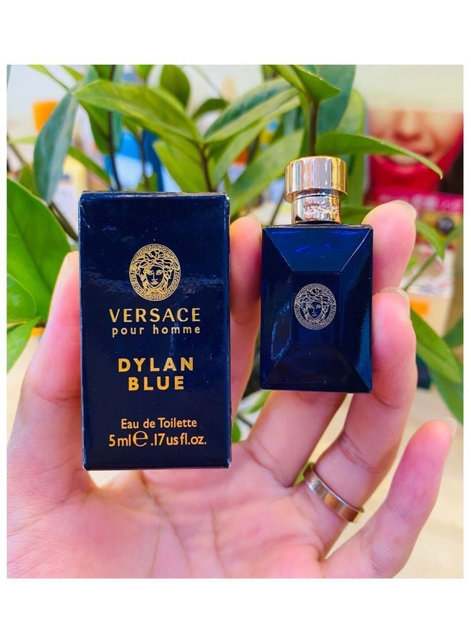 فيرزاتشي Pour Homme And Dylan Blue Set 5+5ml - Image 3