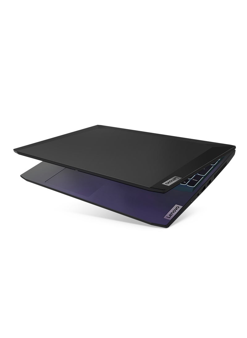 لينوفو - جهاز Ideapad Gaming 3 15IHU6 بشاشة FHD مقاس 15.6 بوصة ومعالج Core i5-11320H وذاكرة وصول عشوائي 8 جيجابايت ومحرك أقراص SSD سعة 512 جيجابايت وبطاقة رسومات NVIDIA GeForce GTX 1650 سعة 4 جيجابايت ونظام تشغيل Windows 11 Home/ - Image 1
