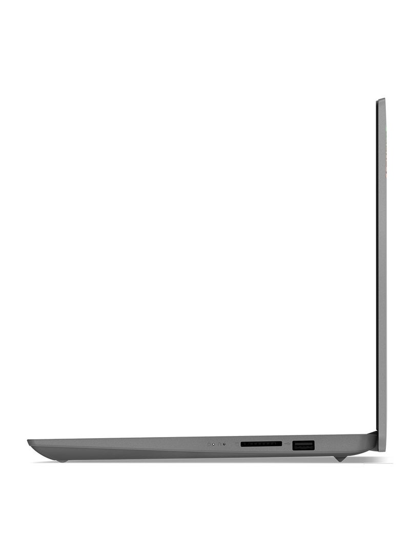 Lenovo - IdeaPad 3 14IAU7 Laptop With 14-Inch FHD Display, Core i7-1255U Processor / 8GB RAM / 512GB SSD / Intel Iris Xe Graphics Functions as UHD Graphics / Windows 11 Home / English/Arabic Arctic Grey - Image 1