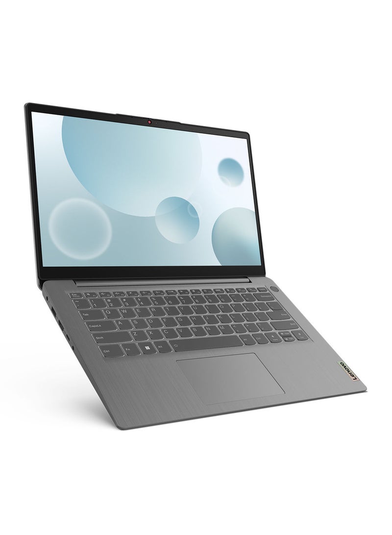 Lenovo - IdeaPad 3 14IAU7 Laptop With 14-Inch FHD Display, Core i7-1255U Processor / 8GB RAM / 512GB SSD / Intel Iris Xe Graphics Functions as UHD Graphics / Windows 11 Home / English/Arabic Arctic Grey - Image 1
