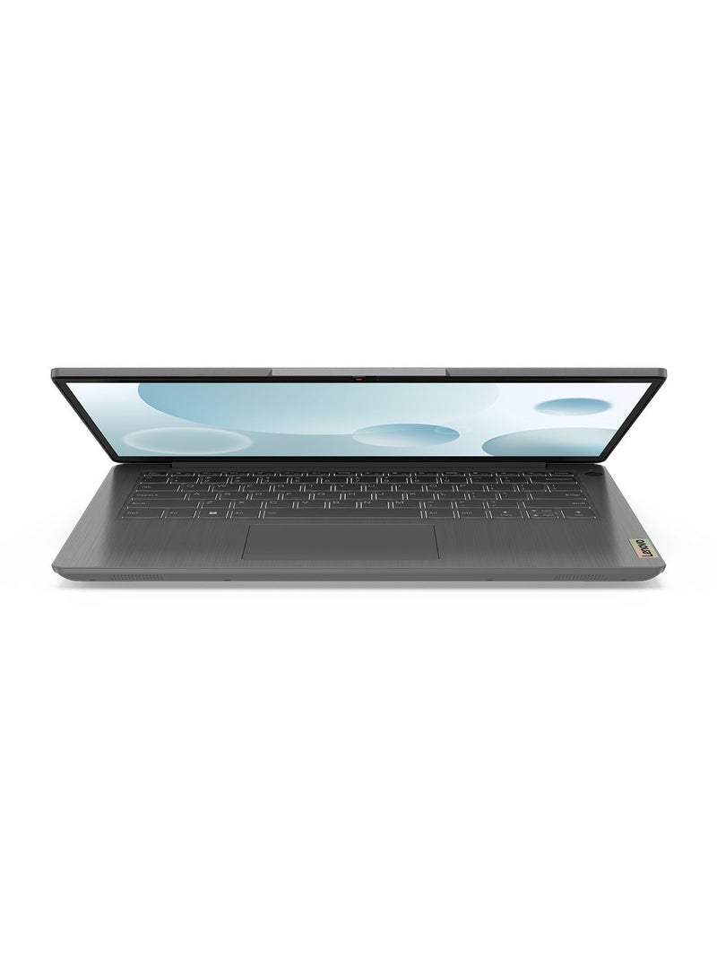 Lenovo - IdeaPad 3 14IAU7 Laptop With 14-Inch FHD Display, Core i7-1255U Processor / 8GB RAM / 512GB SSD / Intel Iris Xe Graphics Functions as UHD Graphics / Windows 11 Home / English/Arabic Arctic Grey - Image 1