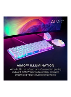 TURTLE BEACH Roccat Vulcan II Mini US Layout Linear red switch Gaming keyboard - White  - Image 2