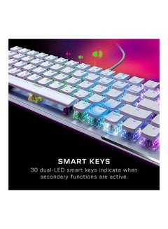 TURTLE BEACH Roccat Vulcan II Mini US Layout Linear red switch Gaming keyboard - White  - Image 3