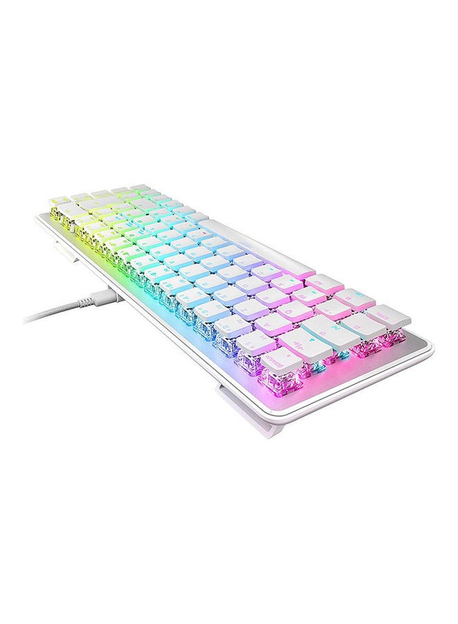 TURTLE BEACH - Roccat Vulcan II Mini US Layout Linear red switch Gaming keyboard - White - Image 1