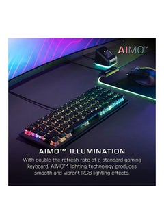 TURTLE BEACH Roccat Vulcan II Mini US Layout Linear red switch Gaming keyboard - Black  - Image 3