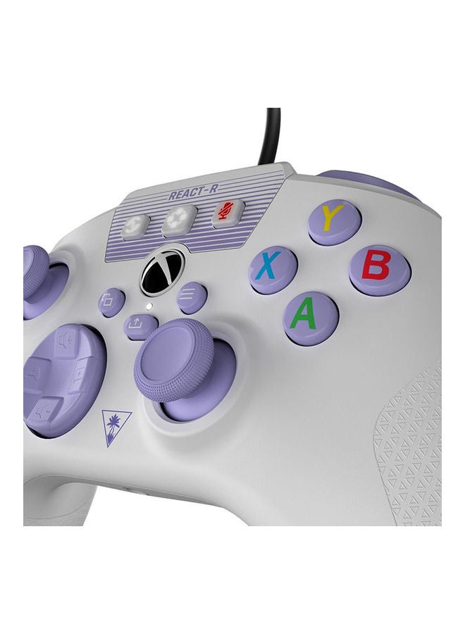 TURTLE BEACH Turtle Beach REACT-R ROTW Wired Controller - White  - Image 4