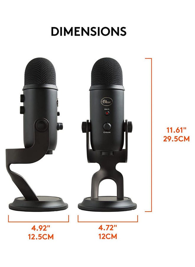Logitech - Logitech Yeti Premium Multi-Pattern USB Microphone - Image 1