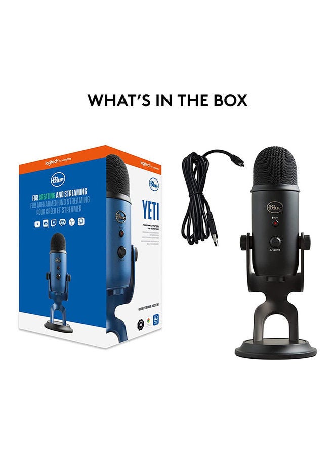 Logitech - Logitech Yeti Premium Multi-Pattern USB Microphone - Image 1