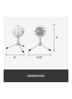 Logitech Logitech Blue Snowball iCE Plug and Play USB Microphone - White  - Image 2