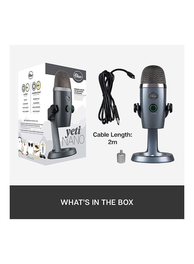 Logitech - Logitech Blue Yeti Nano Premium USB Microphone - Image 1