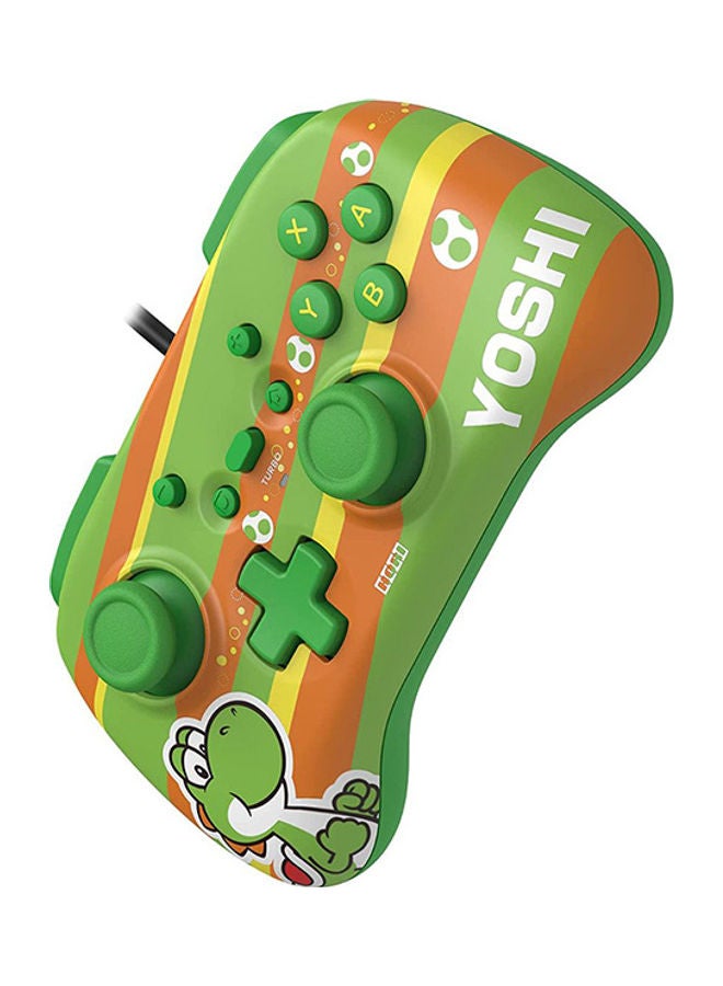 HORI Nintendo Switch HORIPAD Mini Wired Controller Pad - Yoshi - Image 2