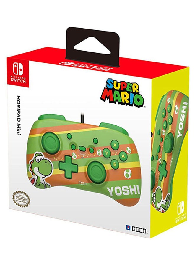HORI Nintendo Switch HORIPAD Mini Wired Controller Pad - Yoshi - Image 5