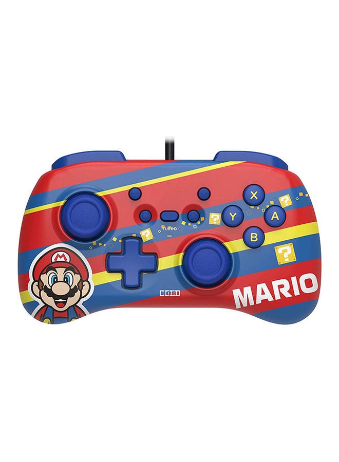 HORI Nintendo Switch HORIPAD Mini Wired Controller Pad - Mario - Image 1