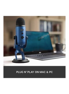 لوجيتيك ميكروفون لوجيتك يتي بريميوم USB متعدد الأنماط - أزرق  - Image 5