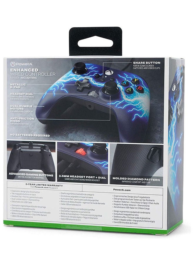 باور أيه - وحدة التحكم السلكية المحسنة PowerA Arc Lightning - Xbox Series X|S - Image 1