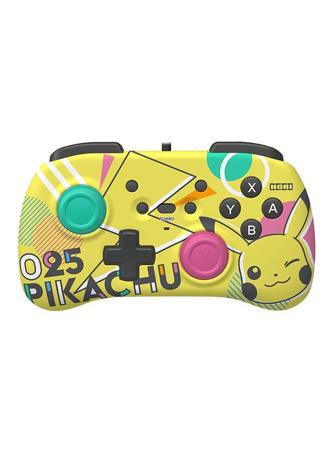 HORI Nintendo Switch HORIPAD Mini Wired Controller Pad - Pikachu POP - Image 1