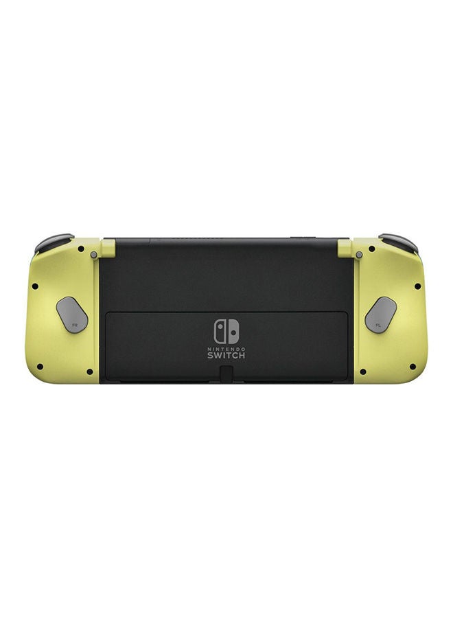 HORI Hori Nintendo Switch Split Pad Compact - Light Gray & Yellow  - Image 2