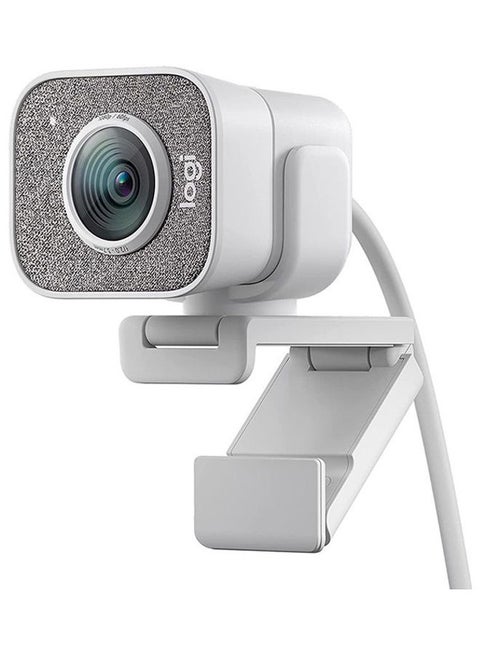 كاميرا ويب للبث المباشر Logitech StreamCam - بيضاء