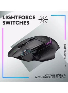 Logitech Logitech G502 X Plus Wireless Gaming Mouse - Black  - Image 2