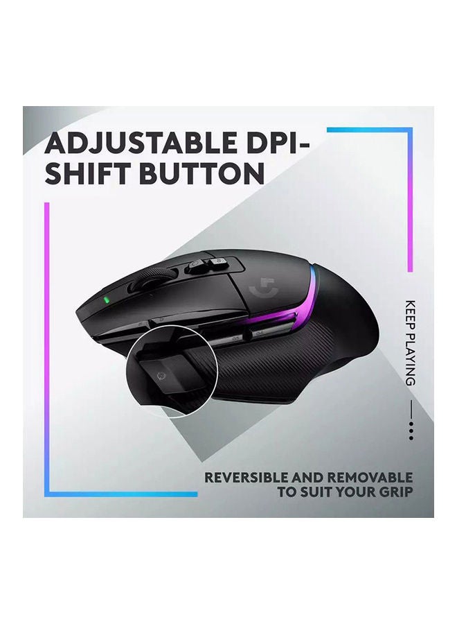 Logitech - Logitech G502 X Plus Wireless Gaming Mouse - Black - Image 1