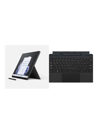 Surface Pro 9 QIX-00018/2038 Laptop With 13-Inch PixelSense Display, Core i7-1255U Processor/16GB RAM/512GB SSD/Integrated Graphics/Windows 11 With Keyboard And Slim Pen 2 English Graphite - v1676612401/N53385470A_1