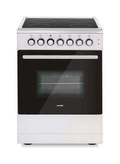 AFTRON Freestanding 4 Zones Electric Cooker (60 x 60 x 85 cm) AFERVC6040T Silver 