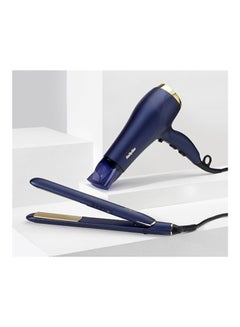 babyliss Hair Straightener, Up To 235°, 3 Digital Heat Settings, Fast Heat Up, Floating Plates, Titanium Ceramic Coated Plates, Multi Voltage, Auto Shut Off, 2516Psde Blue  - Image 3