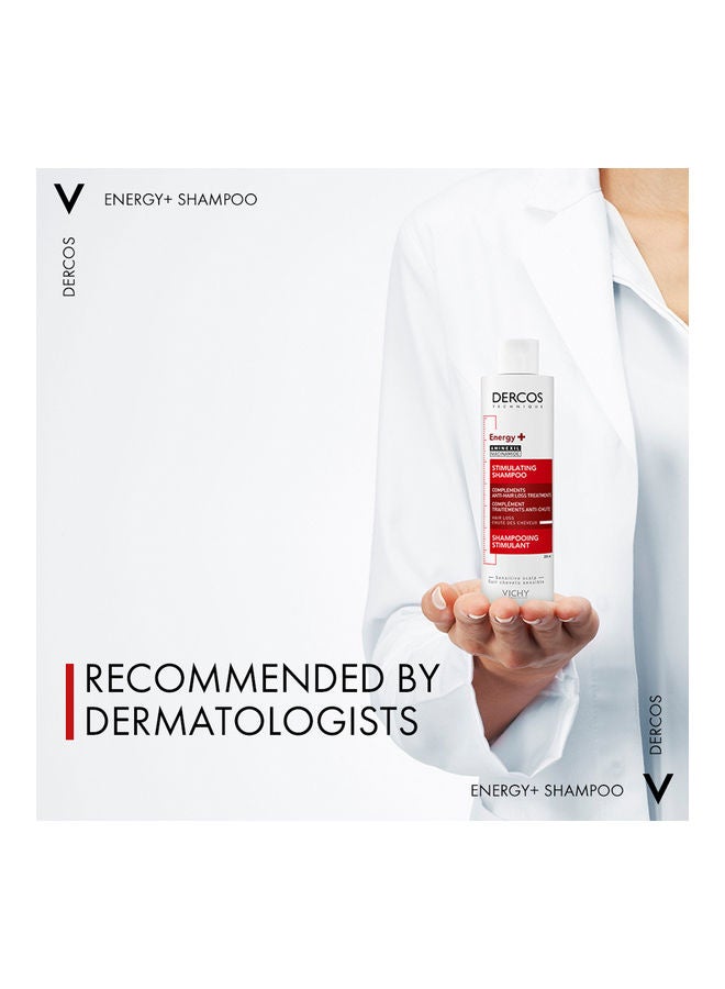 VICHY - Dercos Energy + Stimulating and Anti Hair Loss Shampoo with Aminexil 200ml - Image 1