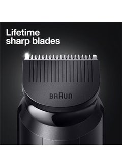 BRAUN Styling Kit 4 In 1 Beard Trimmer SK-3300 With Gillette Fusion 5 Razor Grocery Pack 13.7 x 5.7 x 28.2cm  - Image 3