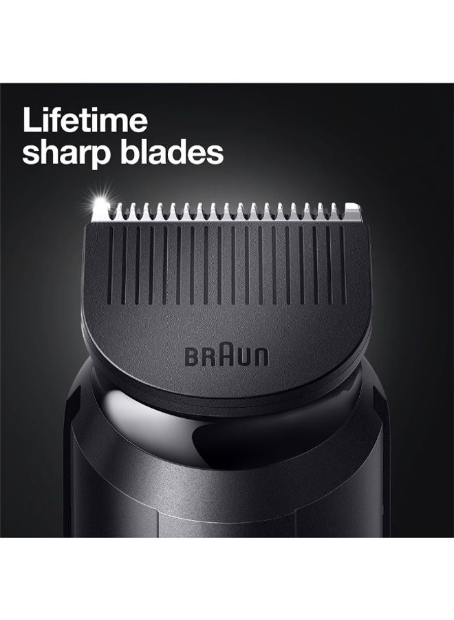 BRAUN - Styling Kit 4 In 1 Beard Trimmer SK-3300 With Gillette Fusion 5 Razor Grocery Pack 13.7 x 5.7 x 28.2cm - Image 1