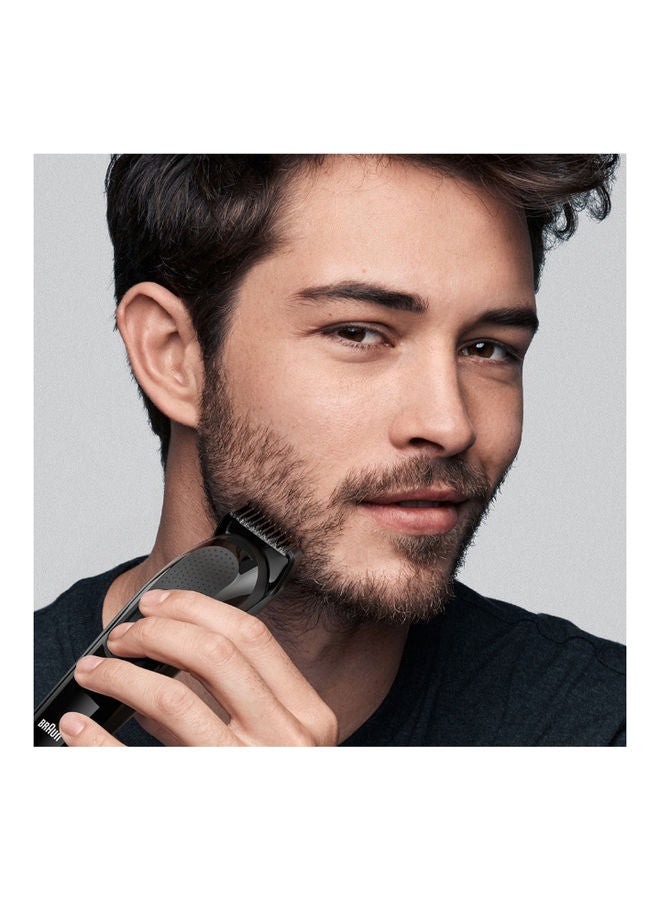 BRAUN - Styling Kit 4 In 1 Beard Trimmer SK-3300 With Gillette Fusion 5 Razor Grocery Pack 13.7 x 5.7 x 28.2cm - Image 1