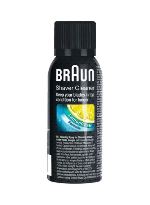 Shaver Cleaner Spray Lemon Fresh 100 Ml 5.5 x 4.5 x 13cm