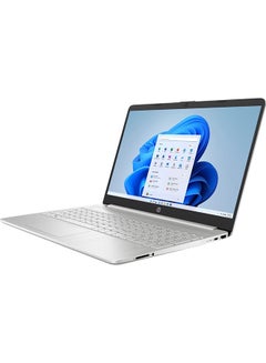 HP 15-dy4013dx (Upgraded Version) Laptop With 15.6-Inch Display, Core i5 1155G7 Processor/12GB RAM/256GB SSD/Intel Iris XE Graphics/Windows 11 Home English Natural Silver  - Image 3