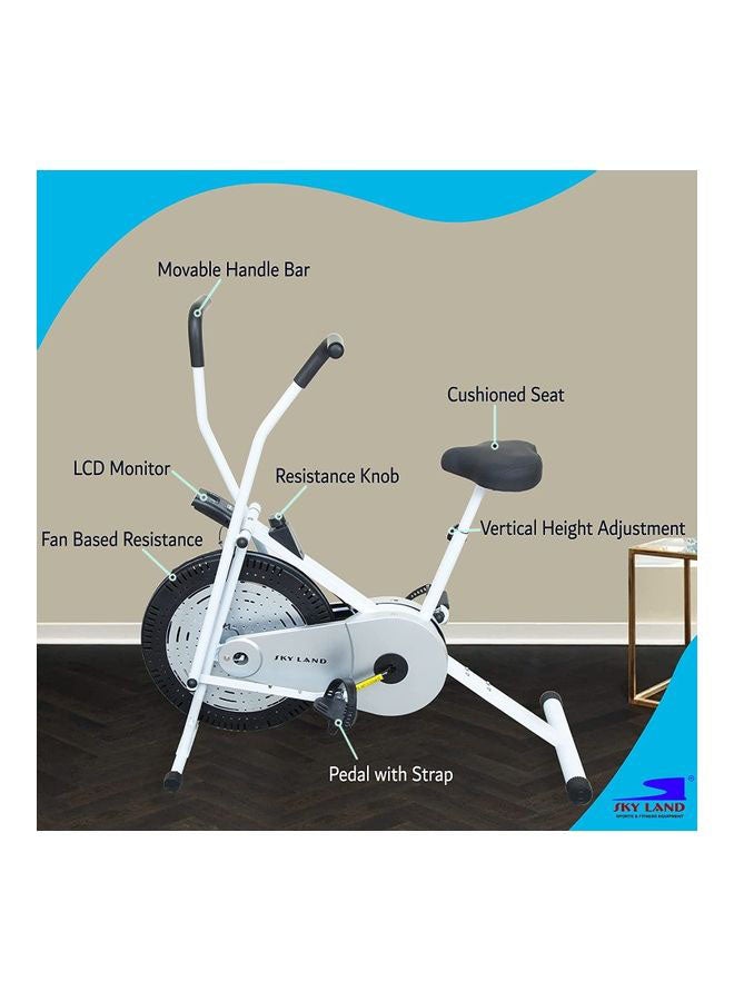SkyLand Air Exercise Bike With Handlebars 21*92cm  - Image 4