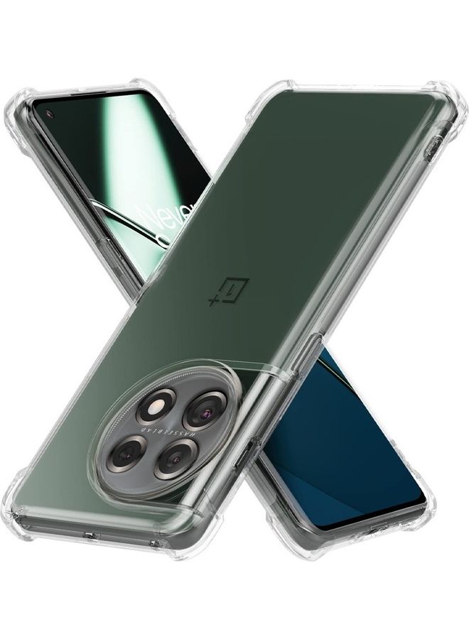MARGOUN 3Pack for OnePlus 11 Case with 2X Screen Protector Tempered Glass Shockproof Full Body Protection Clear  - Image 2