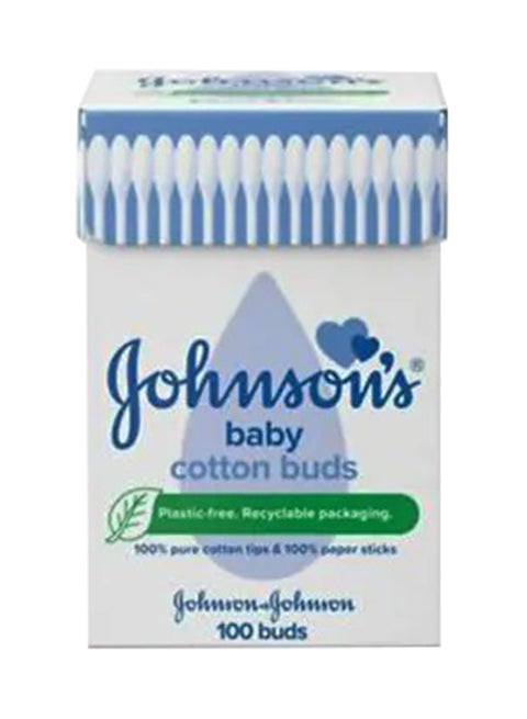 100-Piece Pure Cotton Buds