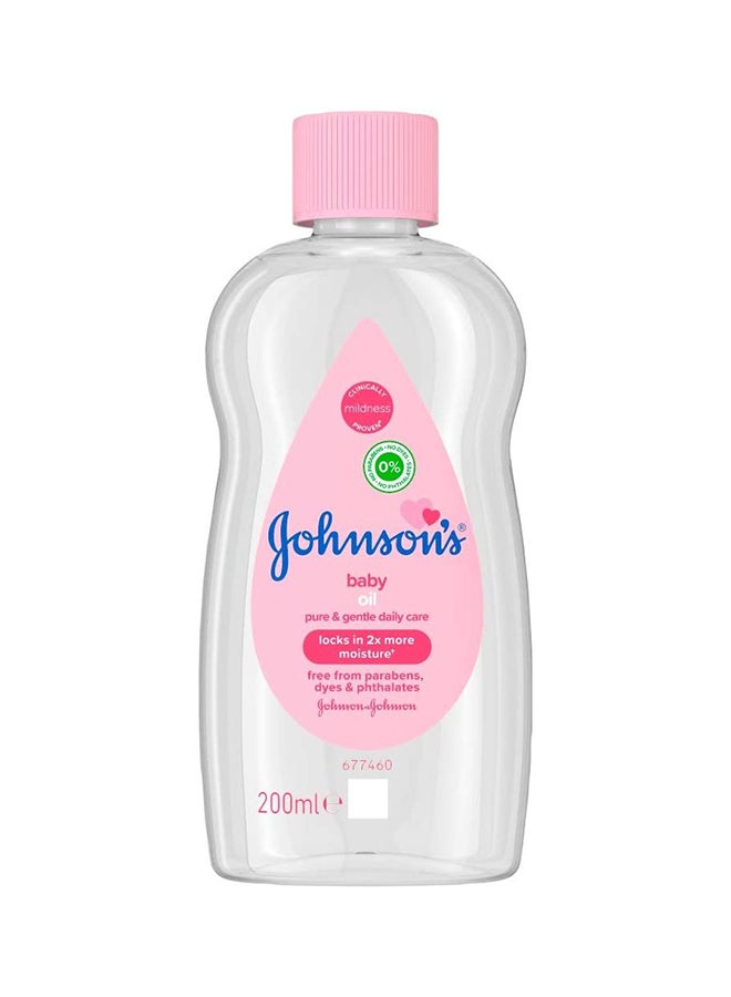 Johnson's - Baby Body Massage Oil- 200Ml - Image 1