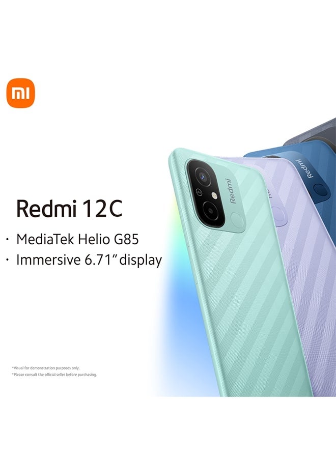 Xiaomi - Redmi 12C Dual SIM Graphite Gray 4GB RAM 128GB 4G - Global Version - Image 1