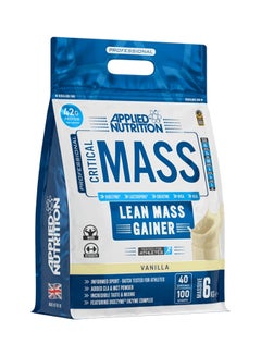 Applied Nutrition Critical Mass Lean Mass Gainz Vanilla Flavour -6Kg  - Image 1