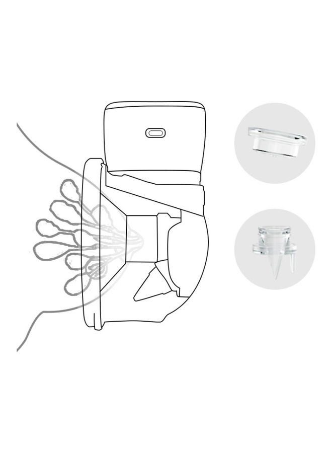 كيدل مضخة الثدي الأوتوماتيكية الذكية القابلة للارتداء ، مضخة الثدي الكهربائية المحمولة بعد الولادة للنساء الحوامل - Image 4