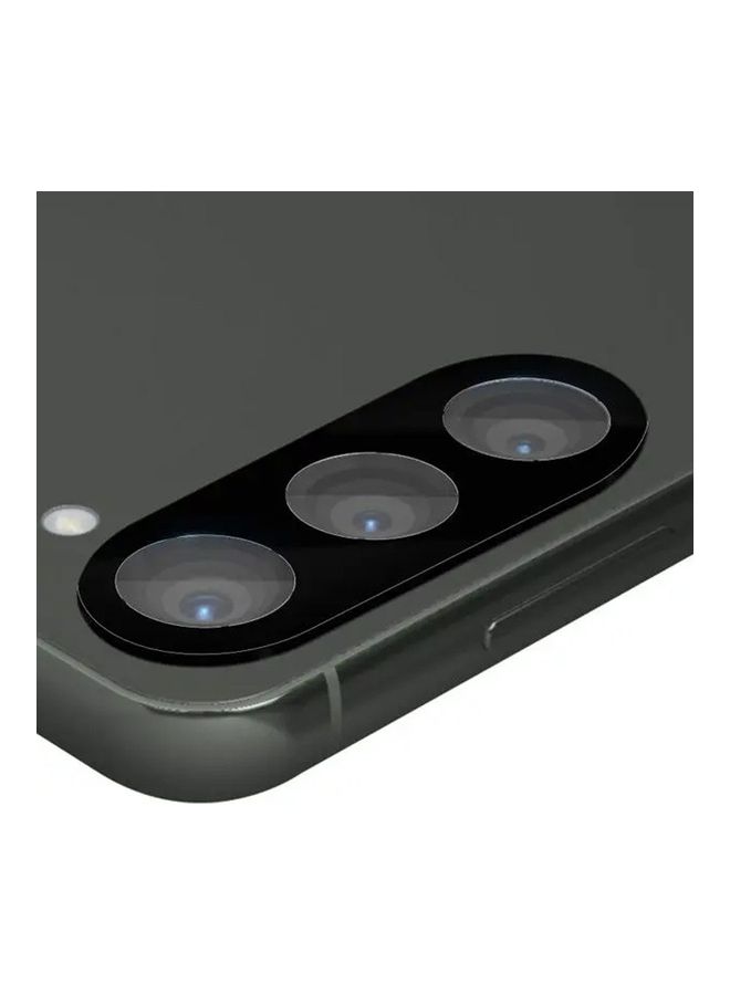 MARGOUN 2Pack for Samsung Galaxy S23 Plus Camera Lens Protector 9H Tempered Glass 2.5D Anti-Scratch Case Friendly Shatterproof Black/Clear - Image 5